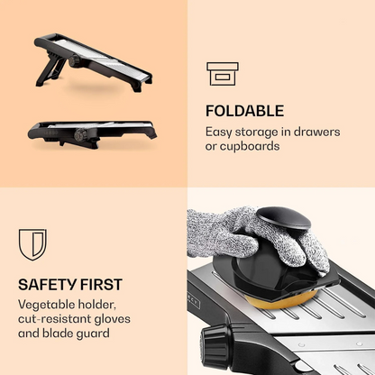 Protective Mandoline Slicer Guard Set