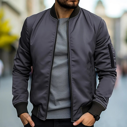 Men's Fashionable Flight Jacket