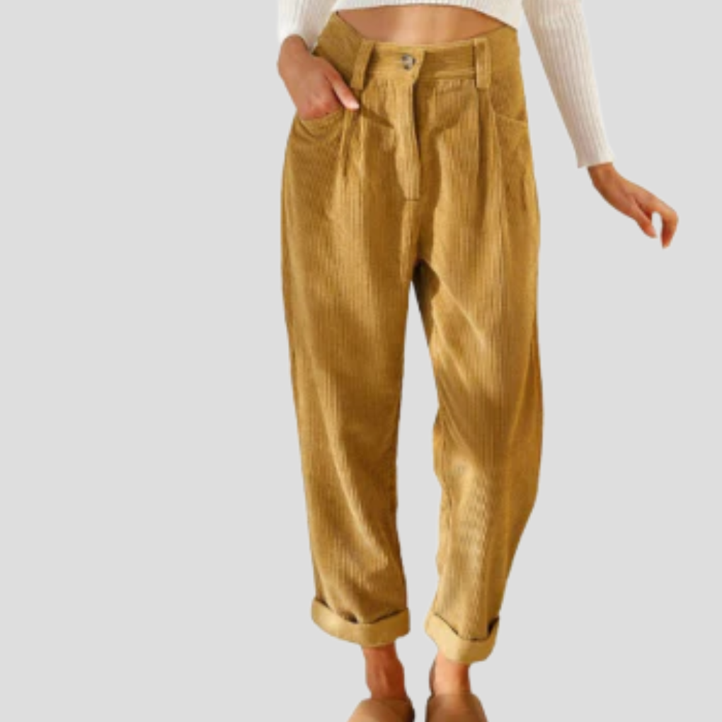 Comfortable Textured Pants