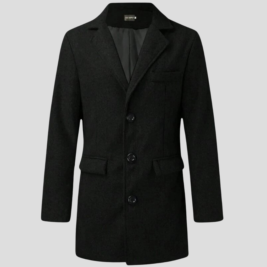 Timeless Double Breasted Mens Coat
