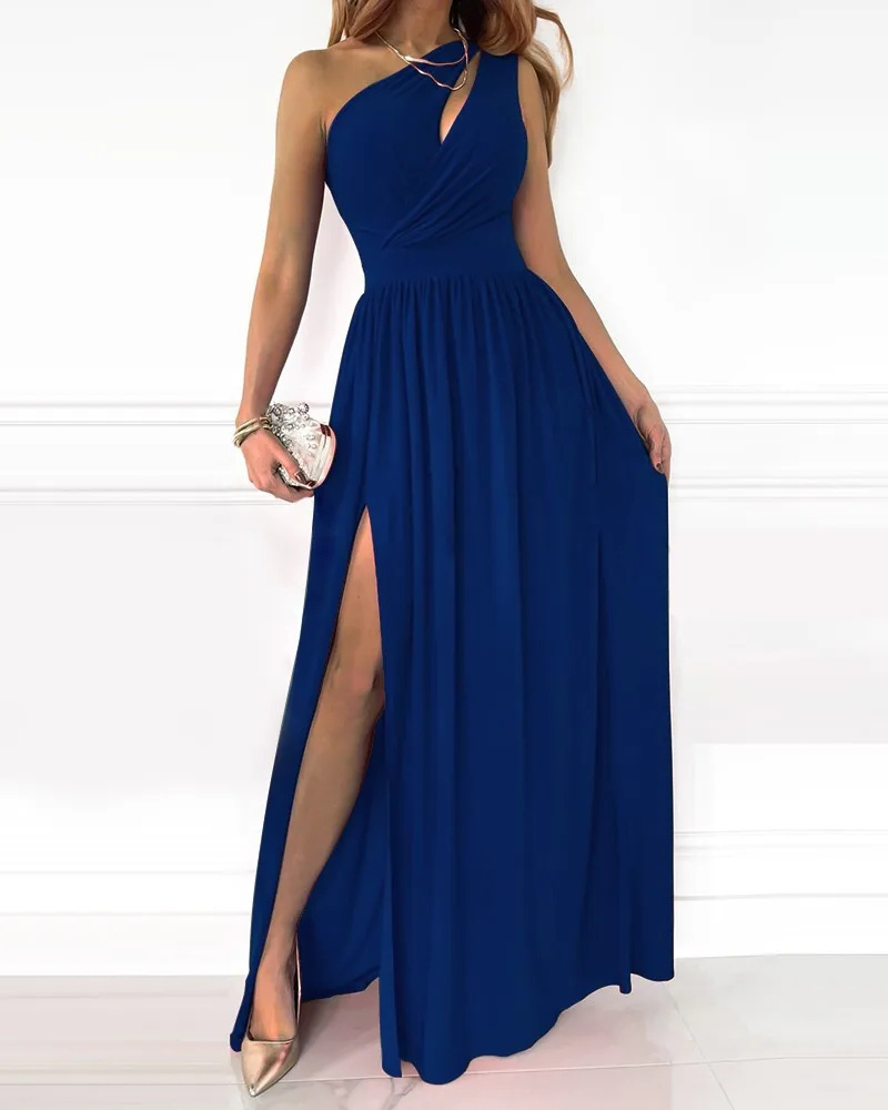 Loose Fit Cut Out Long Dress for Women