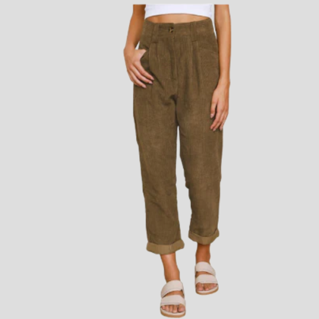Comfortable Textured Pants