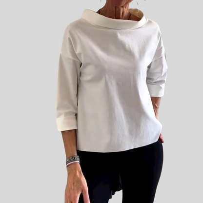 Classic Female Blouse - Chic Easy Wear Top - Olytrend