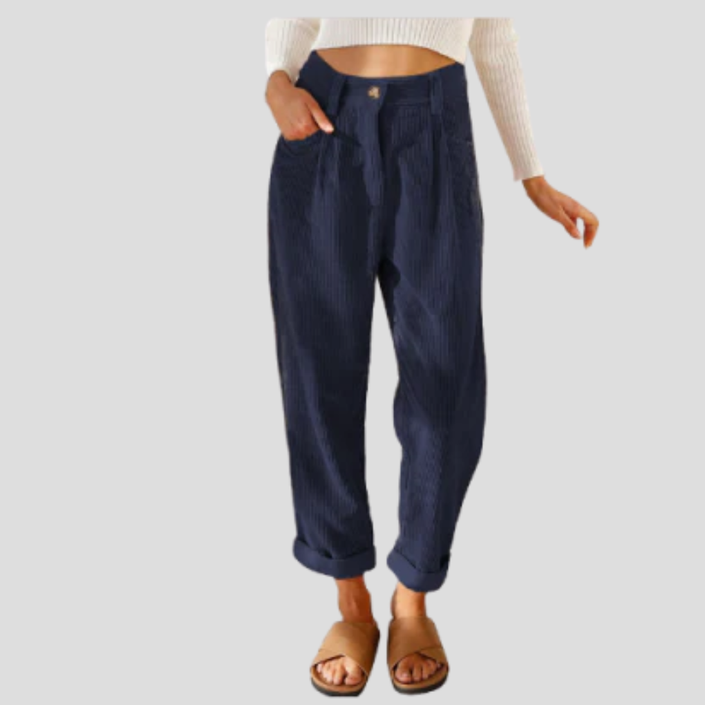 Comfortable Textured Pants