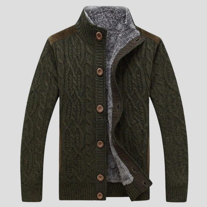 Soft Cozy Mens Cardigan Sweater