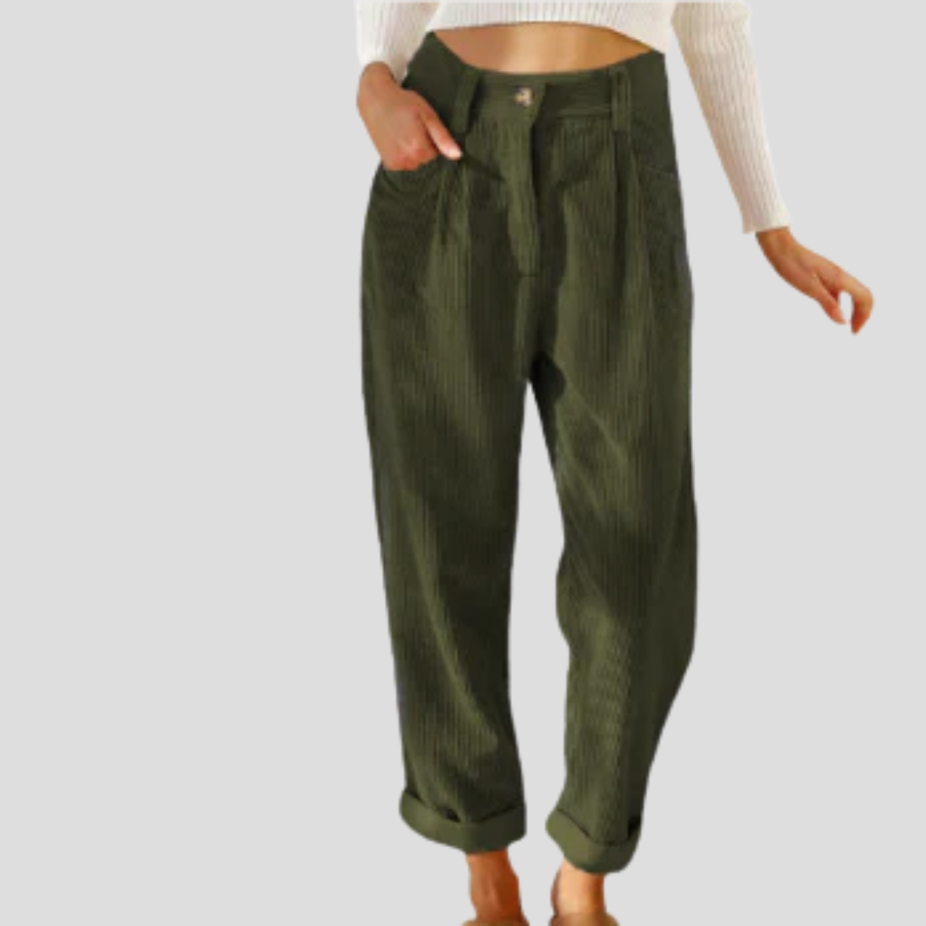 Comfortable Textured Pants