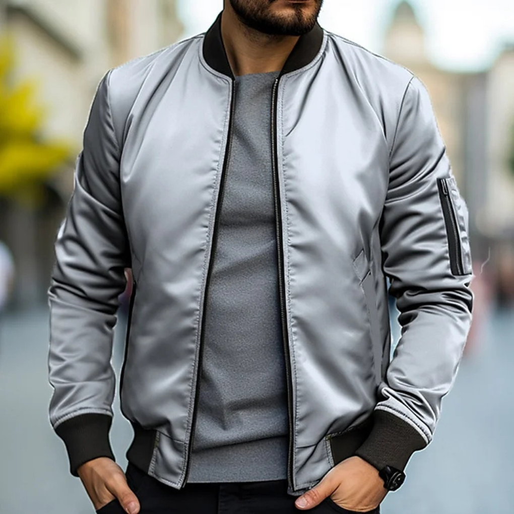 Men's Stylish Flight Jacket