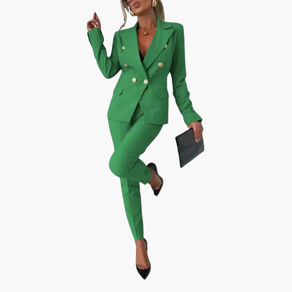 Ladies Business Two Piece Suit Set