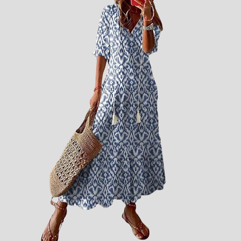 Flowy Long Sundress for Women