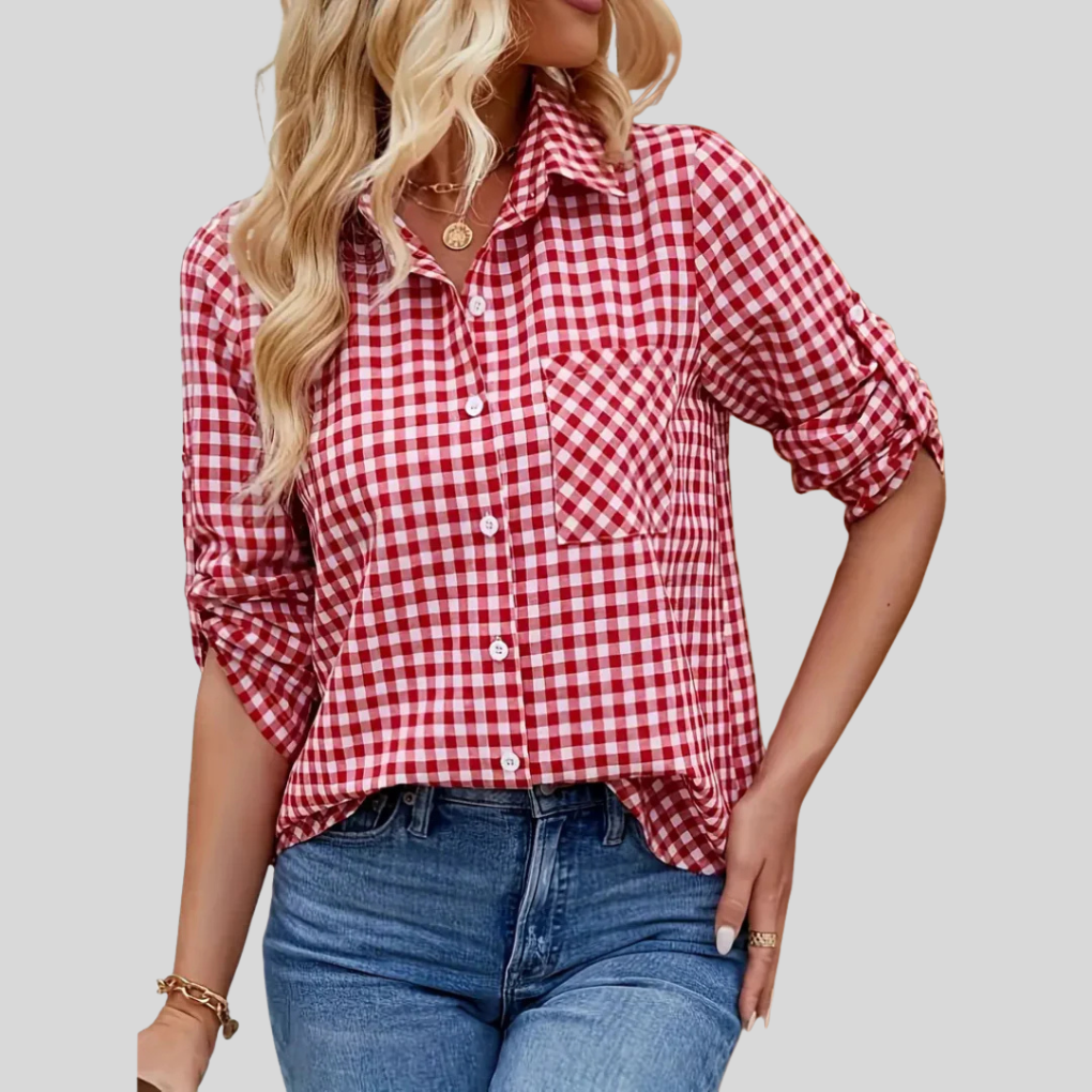 Ladies Loose Fit Comfortable Shirt - Olytrend