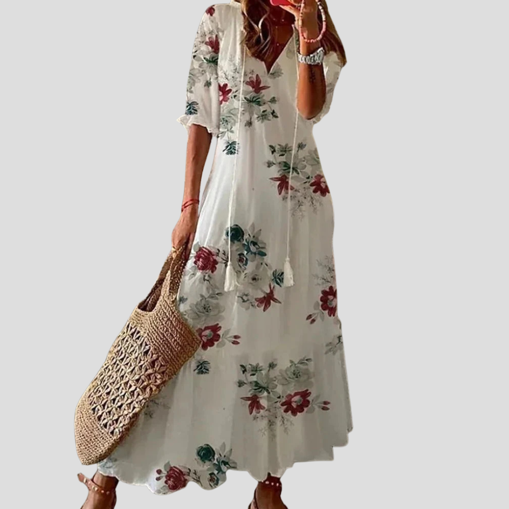 Flowy Long Sundress for Women