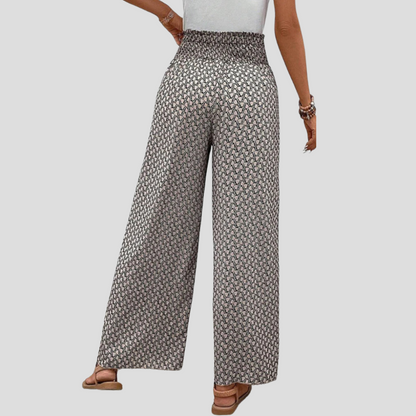 Trendy Patterned Slim Fit Pants