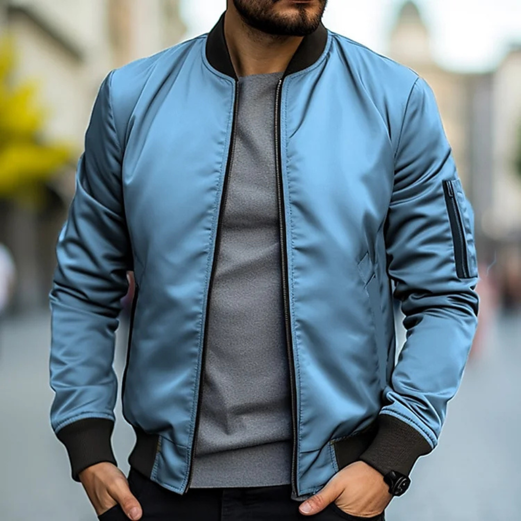 Men's Fashionable Flight Jacket