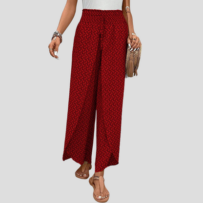 Trendy Patterned Slim Fit Pants
