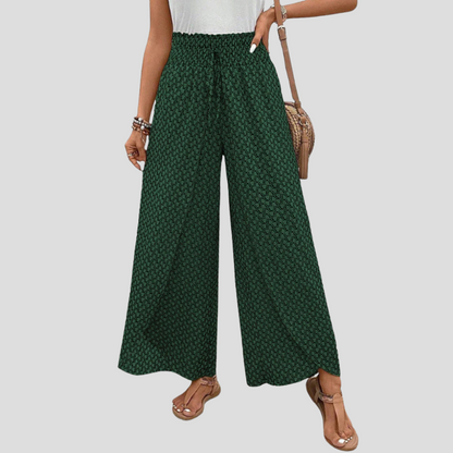 Trendy Patterned Slim Fit Pants
