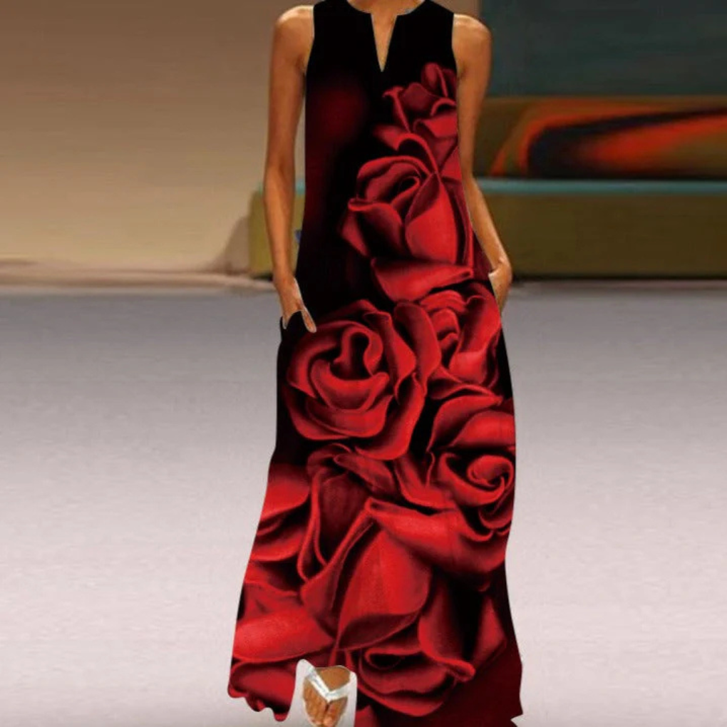 Women's Strapless Summer Dress - Olytrend