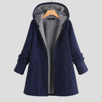 Warm Thick Fleece Parka Coat - Olytrend