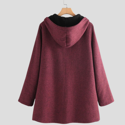 Warm Thick Fleece Hooded Jacket