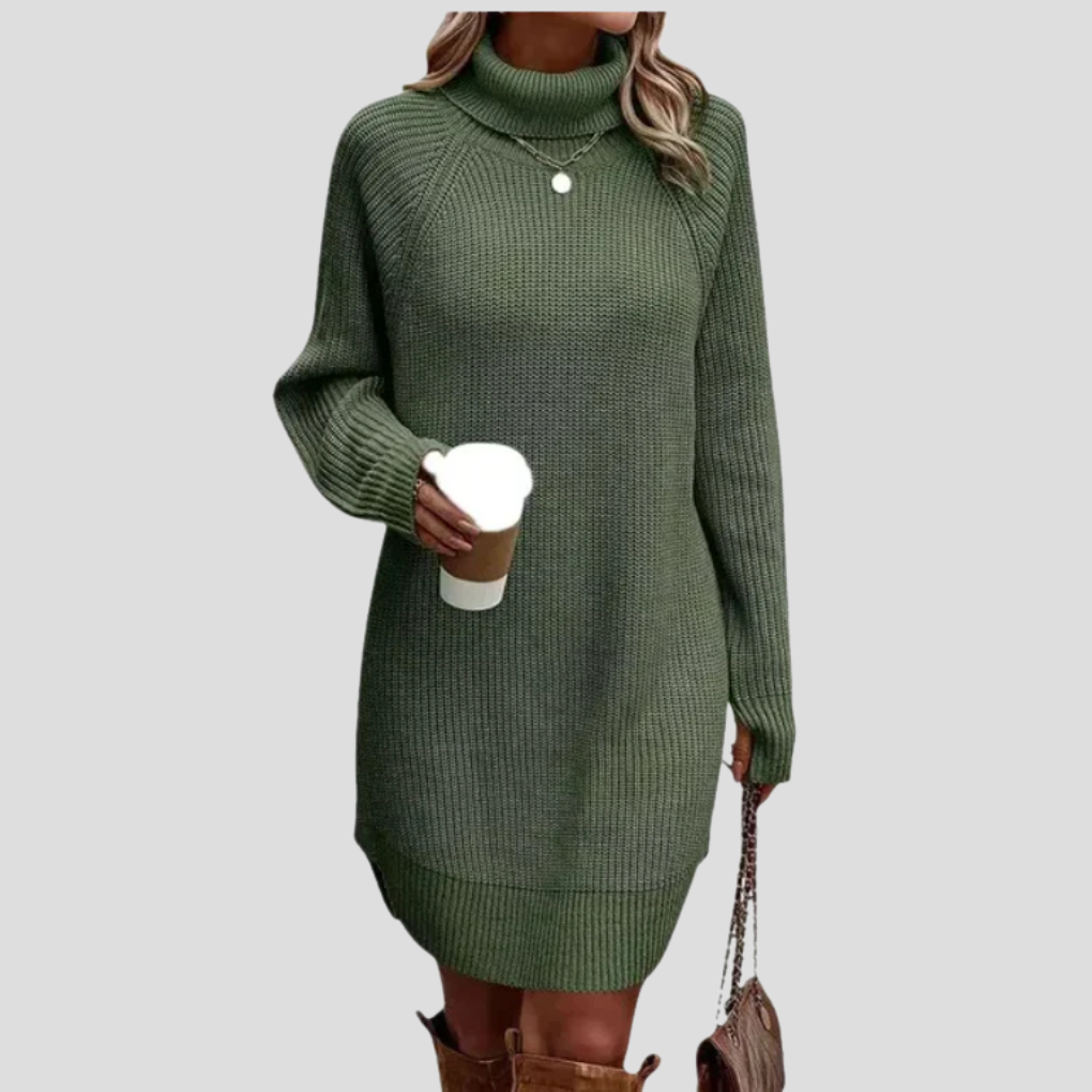 Ladies Classic Crew Neck Dress