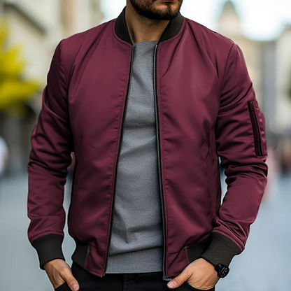 Men's Fashionable Flight Jacket