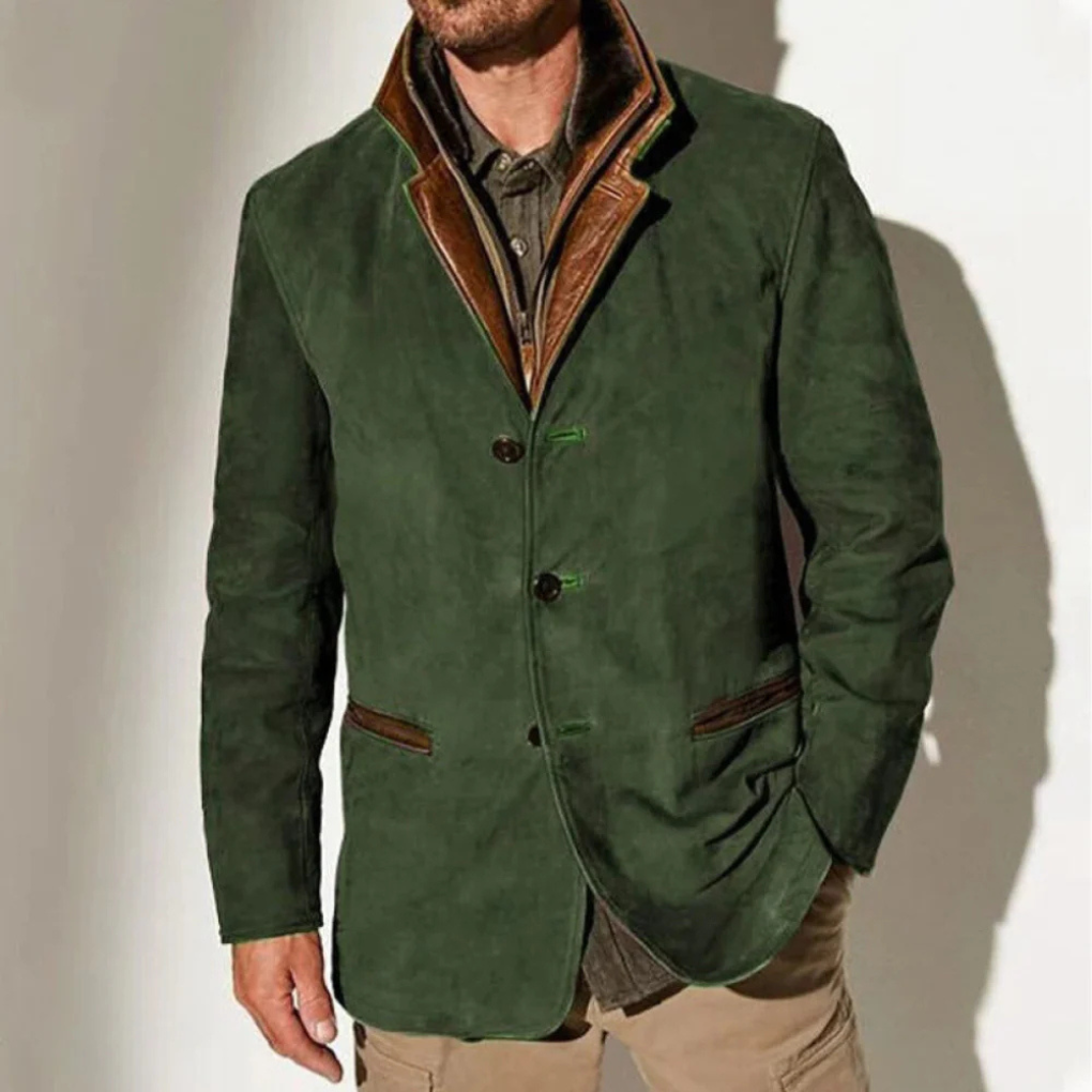 Classic Retro Leather Jacket