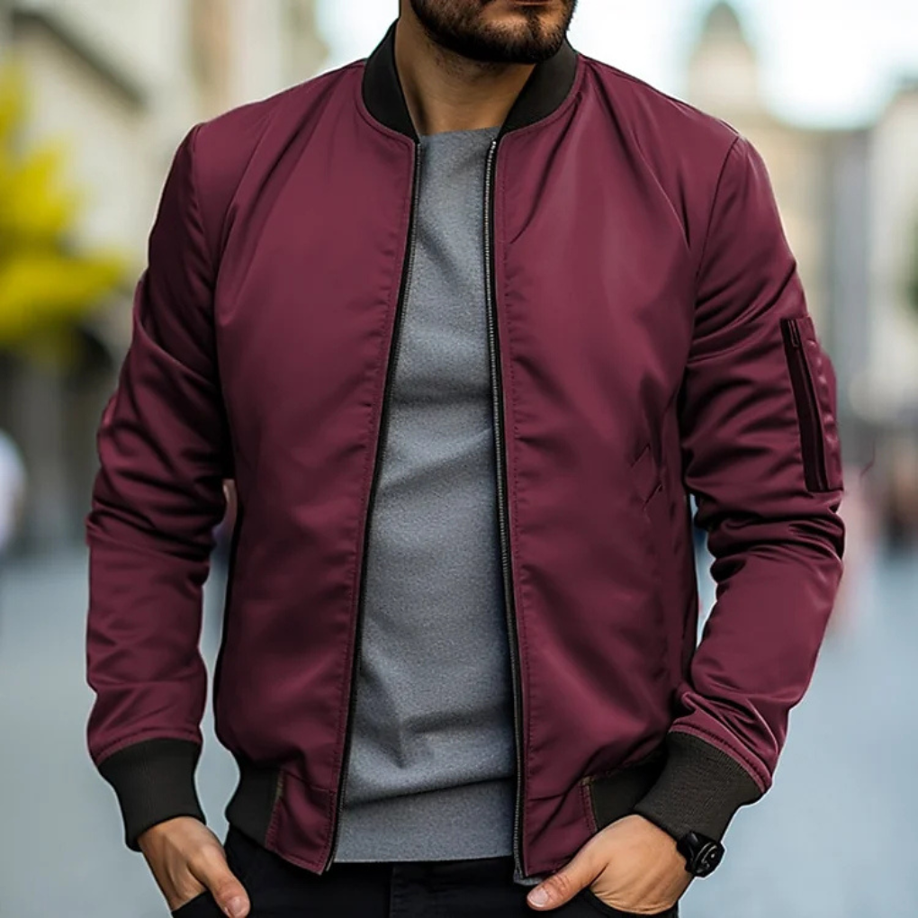Men's Stylish Flight Jacket