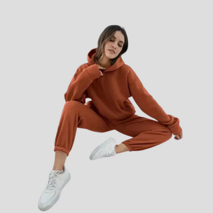 Soft Women's Hoodie and Sweatpants Set