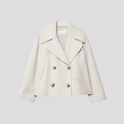 Classic Double-Breasted Winter Coat - Olytrend