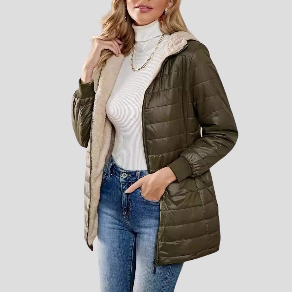 Relaxed Fit Warm Winter Coat