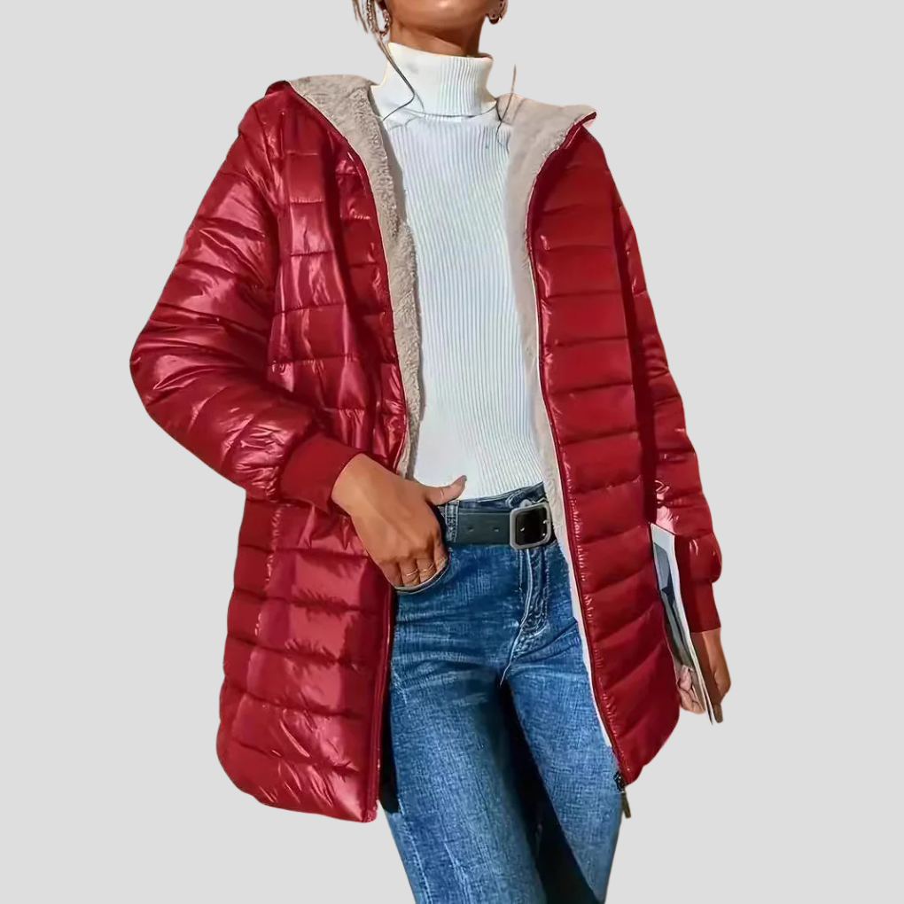 Relaxed Fit Warm Winter Coat