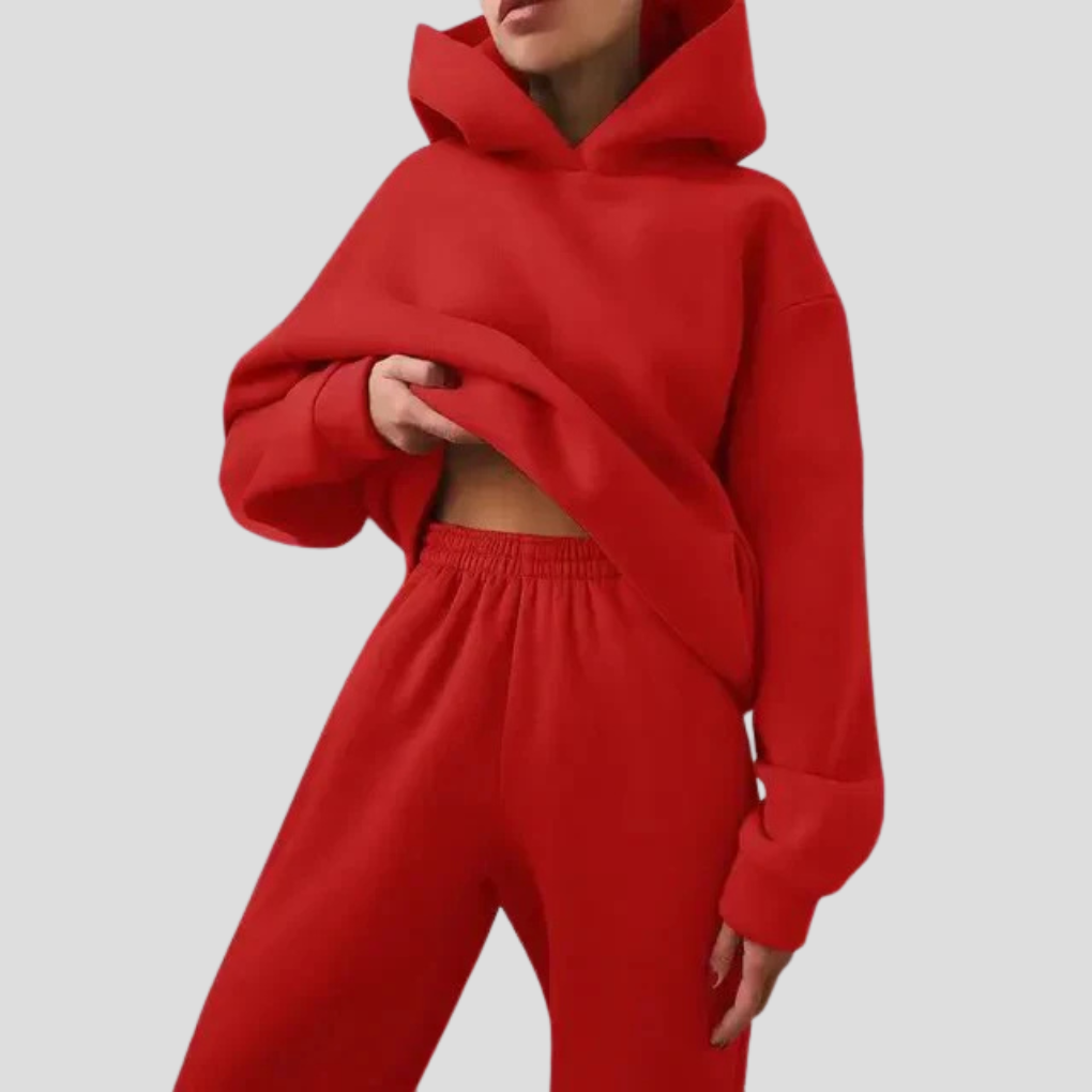 Comfy Women's Hoodie and Sweatpants Set