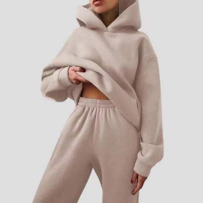 Soft Women's Hoodie and Sweatpants Set