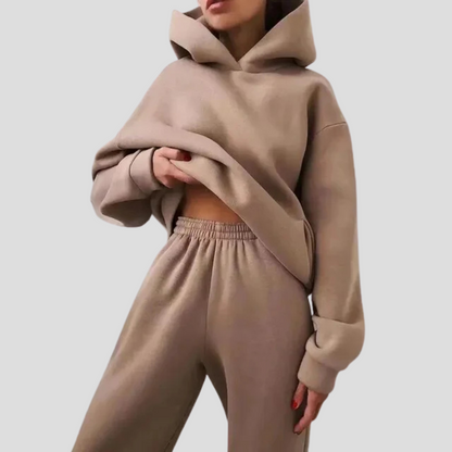 Soft Women's Hoodie and Sweatpants Set