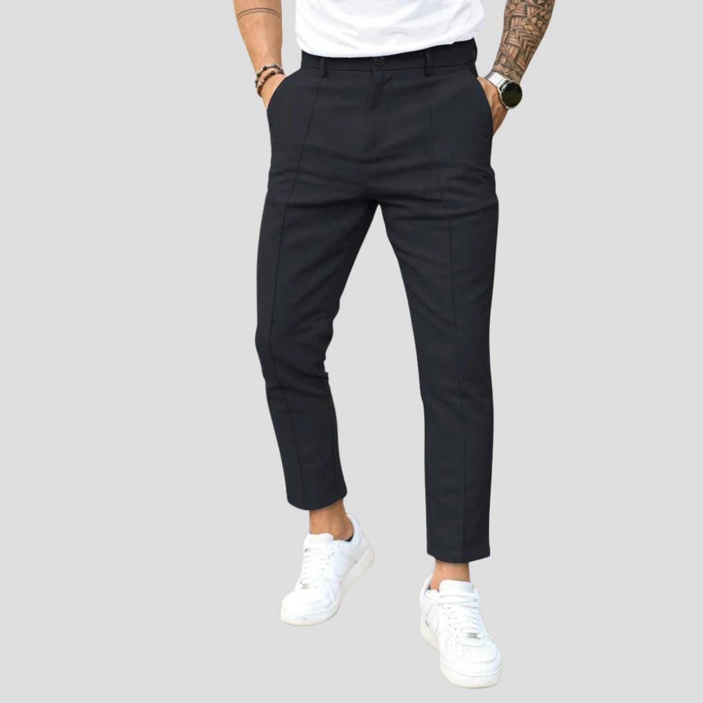 Comfortable Classic Mens Pants - Olytrend