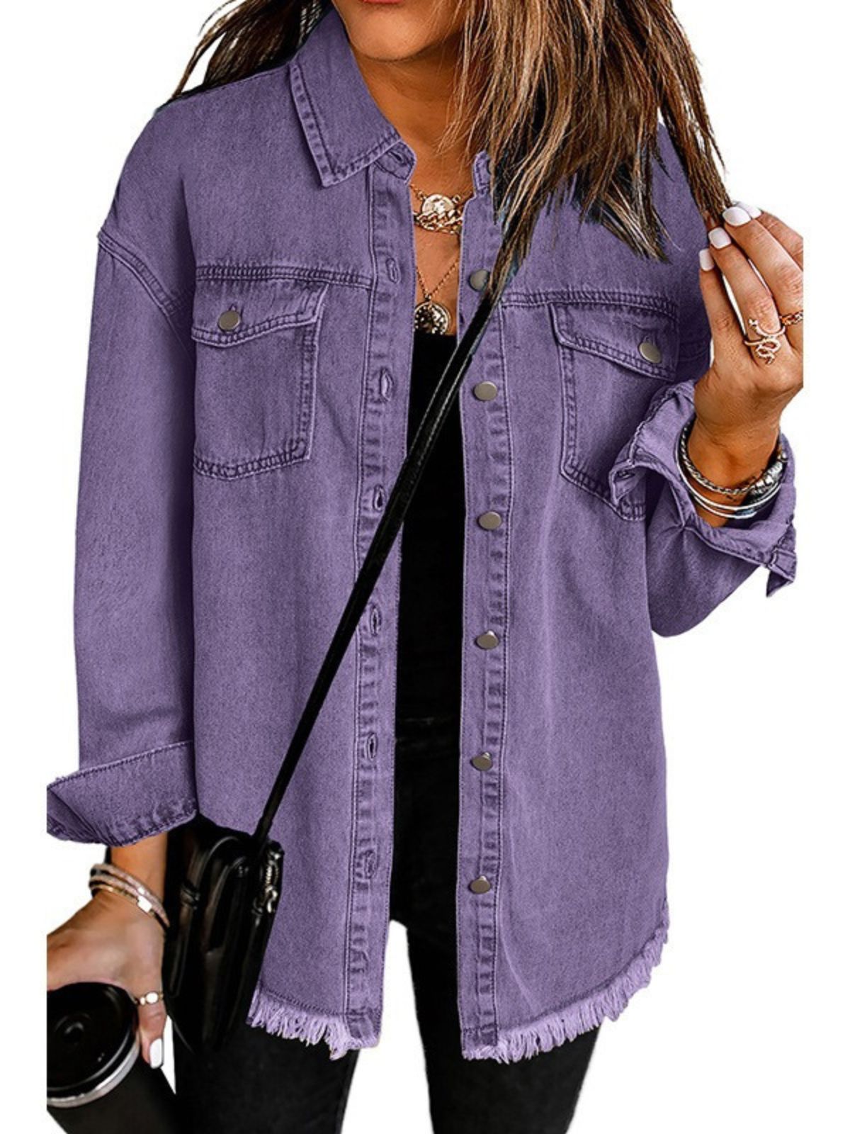 Timeless Casual Blue Jeans Jacket
