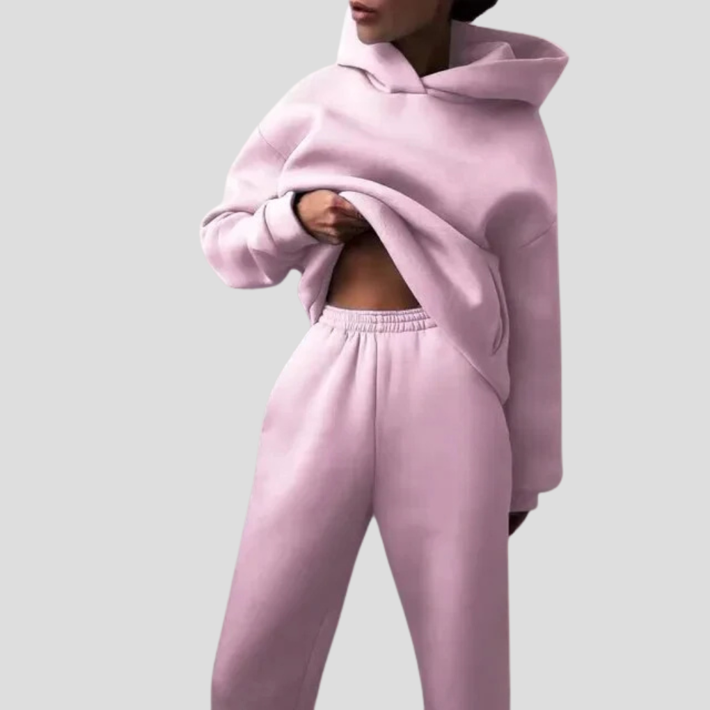 Soft Women's Hoodie and Sweatpants Set
