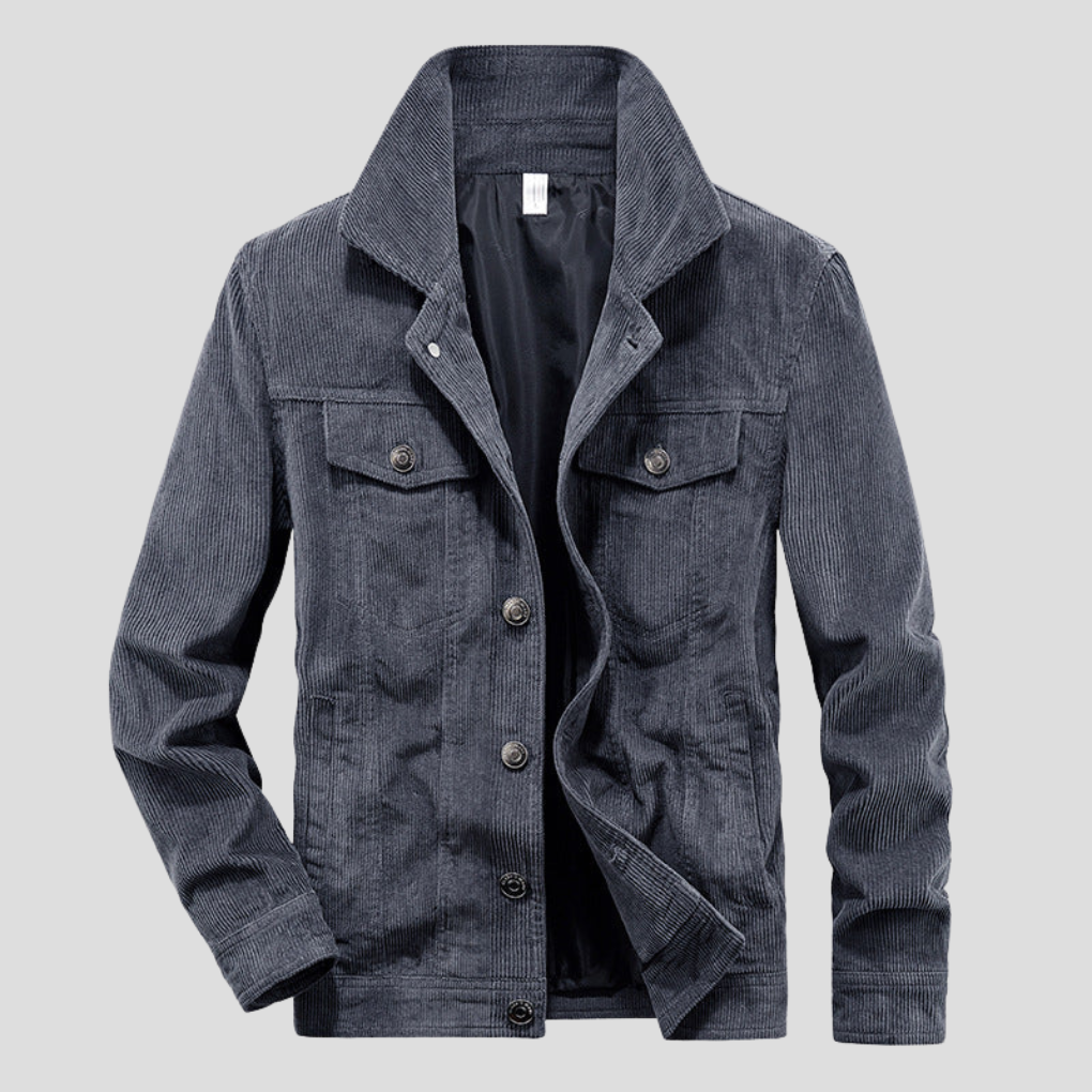 Slim Fit Men's Corduroy Jacket