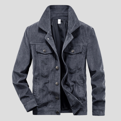 Slim Fit Men's Corduroy Jacket