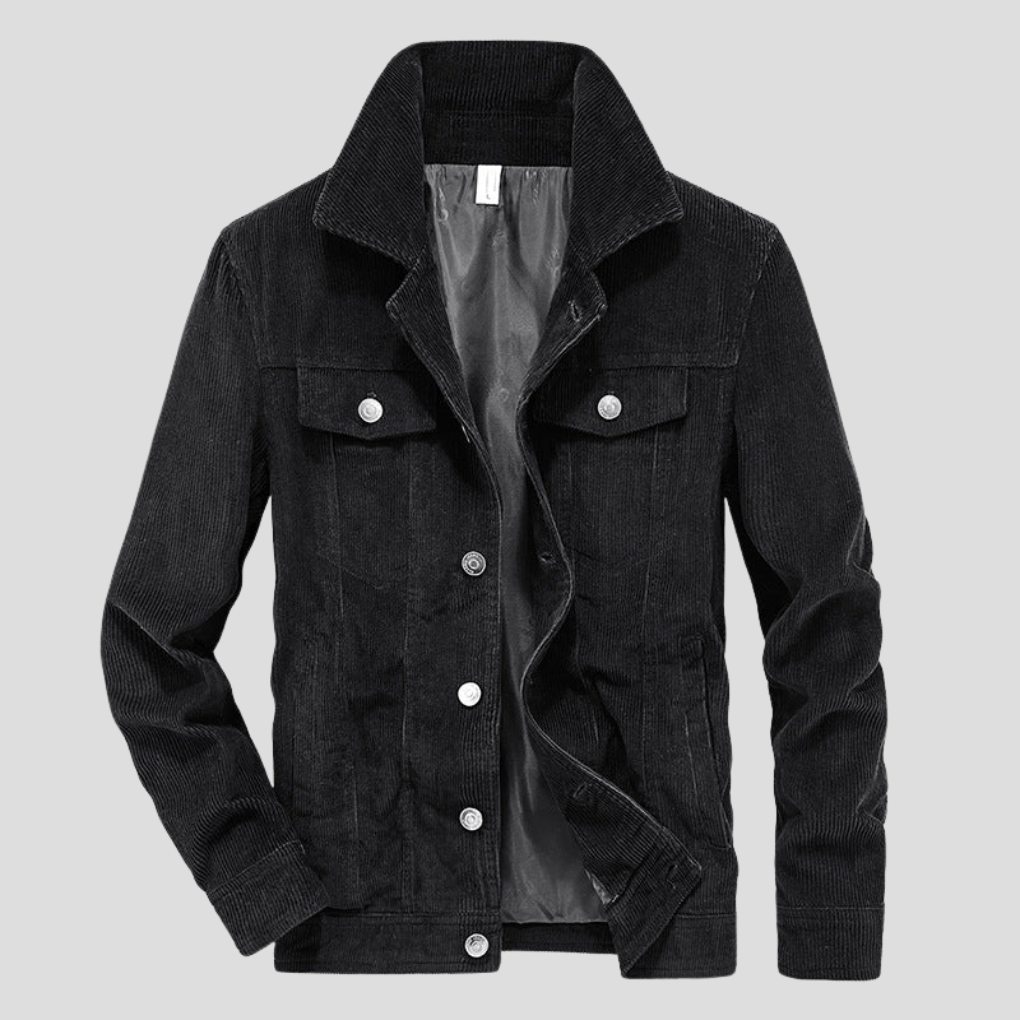 Slim Fit Men's Corduroy Jacket