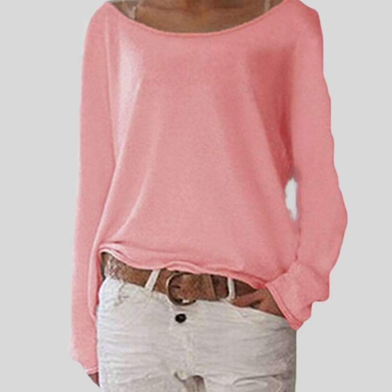 Relaxed Fit Off Shoulder Women's Blouse - Nocini