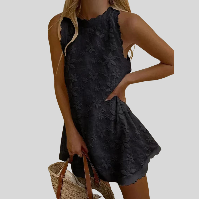 Summer Floral A-Line Dress