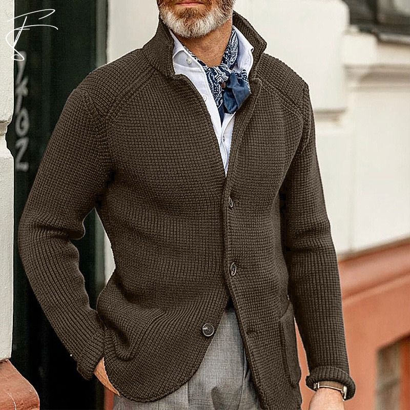 Soft Cotton Sweater Cardigan - Nocini