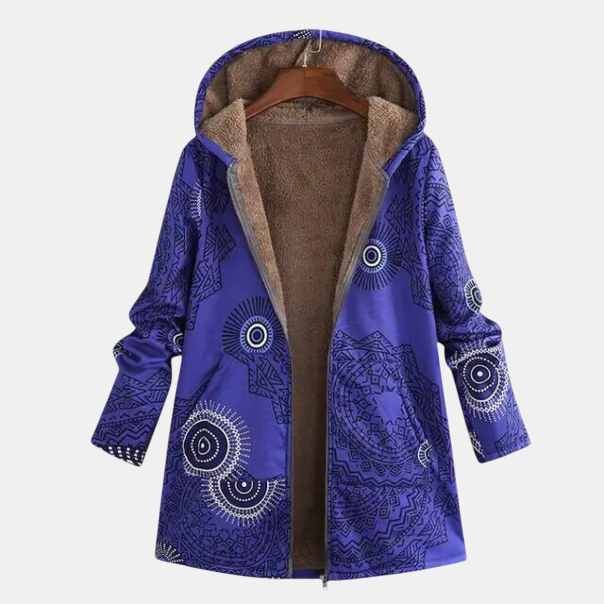 Colorful Boho Hooded Sweatshirt - Olytrend