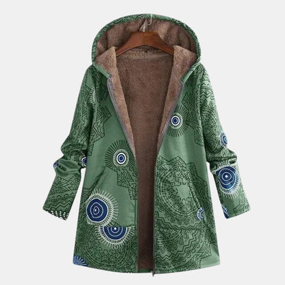 Ethnic Print Winter Jacket