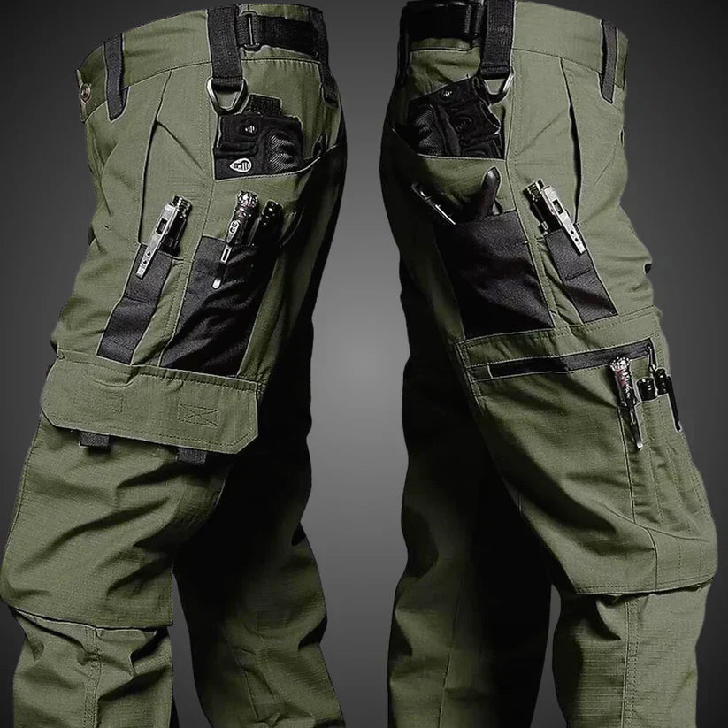 Relaxed Fit Cargo Work Pants - Olytrend