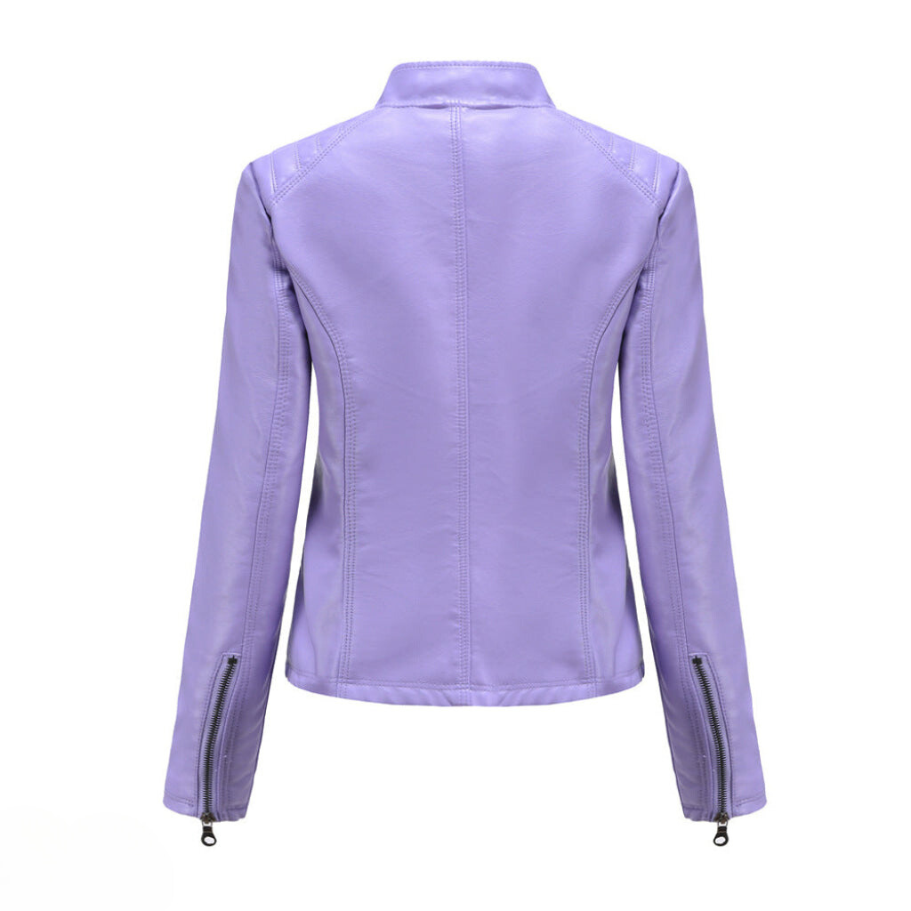 Classic Genuine Leather Biker Jacket