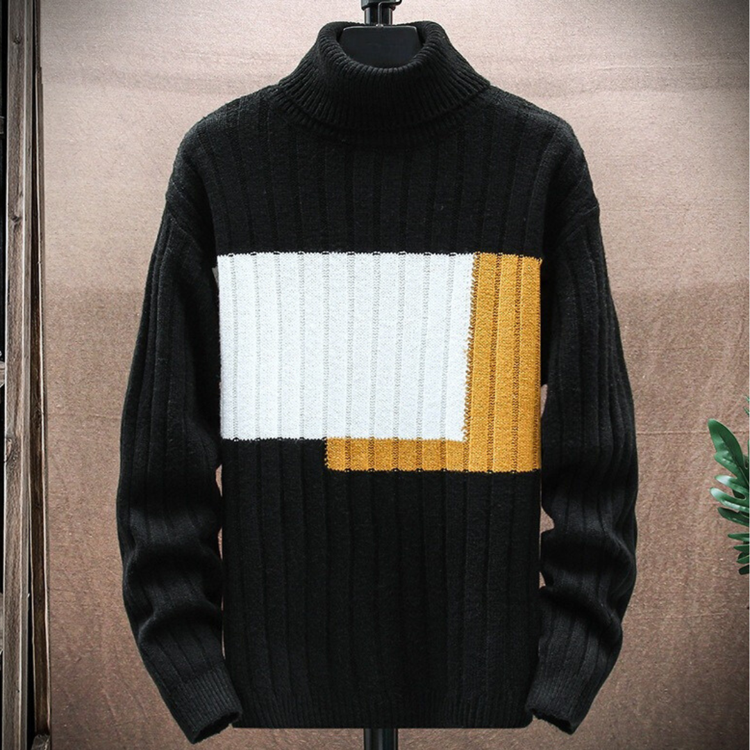 Casual Striped Crew Neck Long Sleeve Sweater