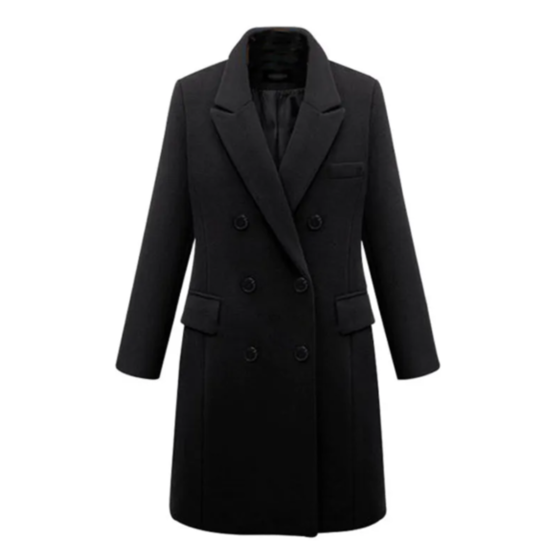 Stylish Women's Warm Double Coat - Nocini