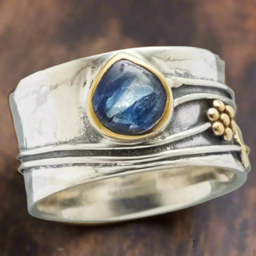 Natural Stone Spiritual Meditation Ring - Nocini