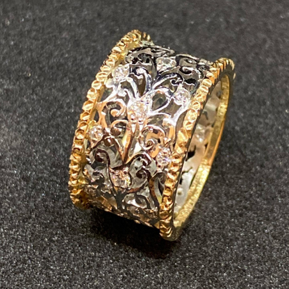 Timeless Ivy Zirconia Stone Ring